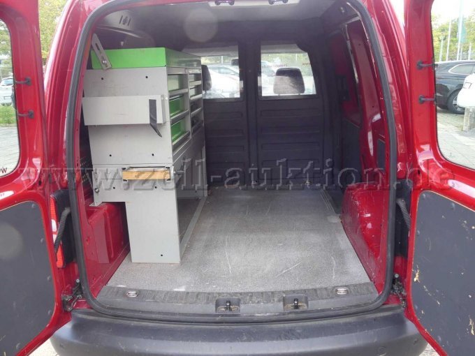 1 Volkswagen Caddy 1.6 TDI Kasten *AHK*Klima*Regaleinbauten – foto 6 – kavel bij Zoll-Auktion, Koblenz