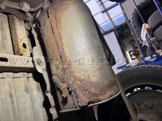 Endschalldämpfer korrosionsgeschwächt