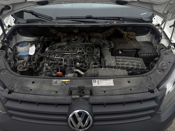 Motorrraum mit Marderspuren