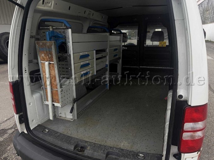 Ladefläche mit Sortimo-Inneneinrichtung