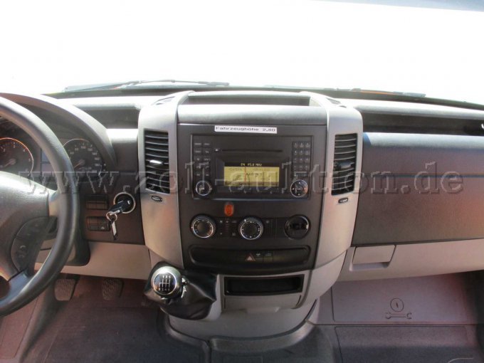 VW Crafter, Ansicht Fahrercockpit