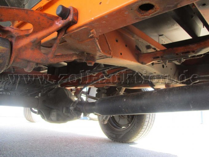 VW Crafter, Ansicht Unterboden