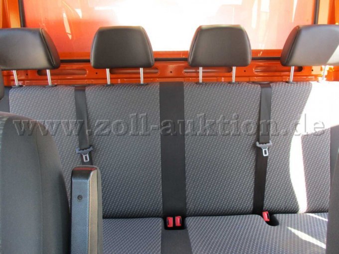 VW Crafter, Ansicht Rücksitzbank