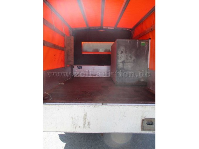 VW Crafter, Ansicht Ladefläche