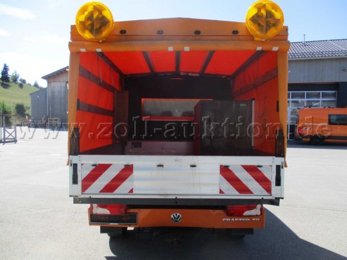 VW Crafter, von hinten