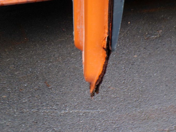 Durchrostung Tür hinten rechts 2