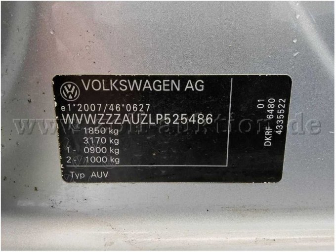 Fahrgestellnummer, Typenschild