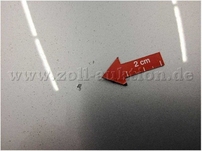 Motorhaube Steinschlag, Lackabplatzer 2