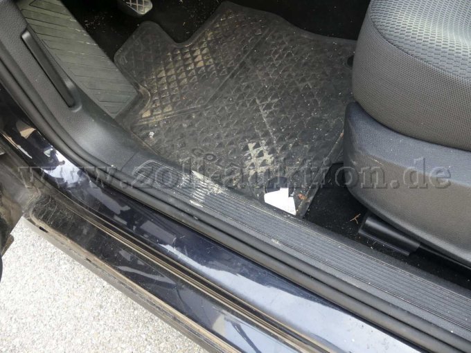 Beschädigung Einstiegsbereich