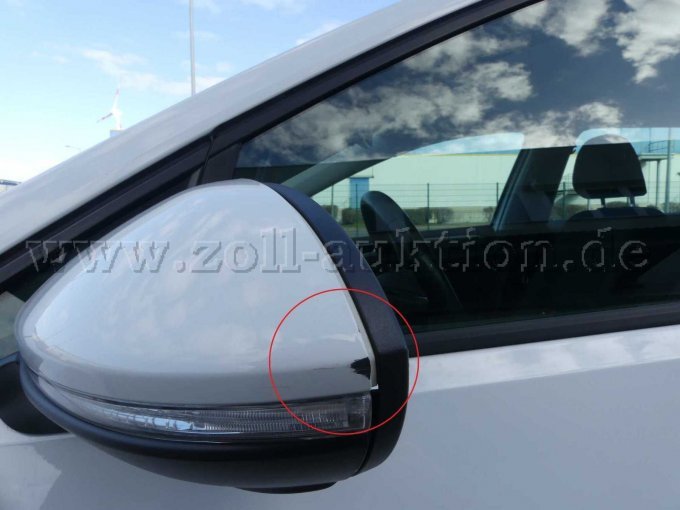 Kratzer Außenspiegel