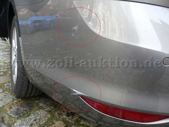 Beschädigung Stoßfänger