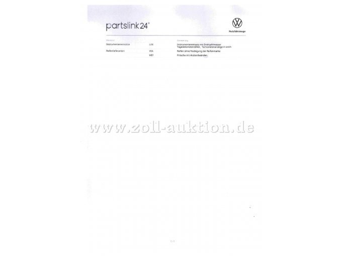 Fahrzeugdaten Datenblatt Seite 3