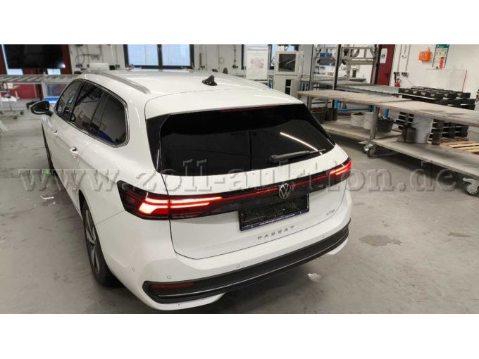 Rückansicht Fahrzeug