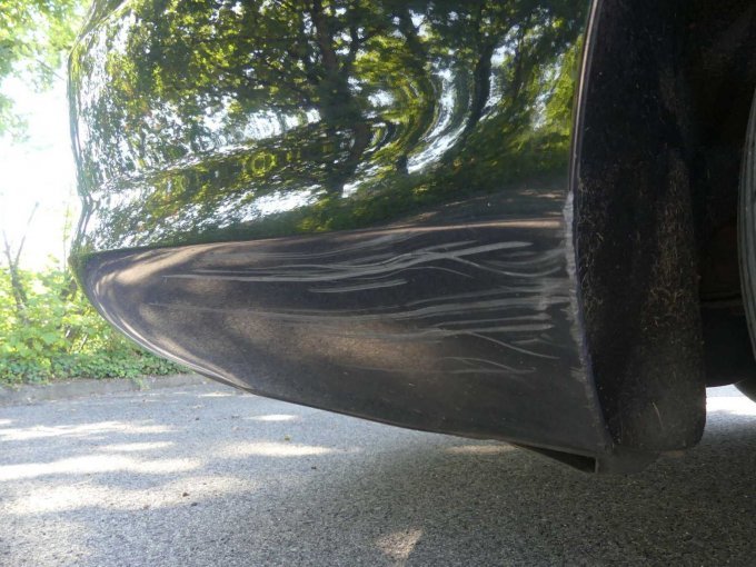 Anfahrschaden Stoßfänger hinten