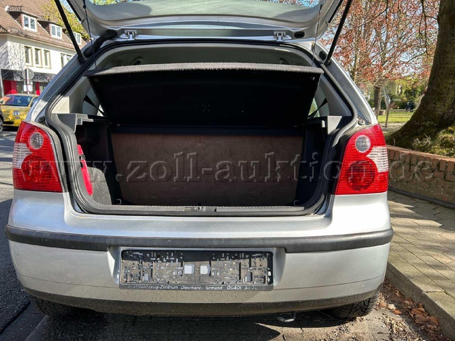 geöffnete Heckklappe