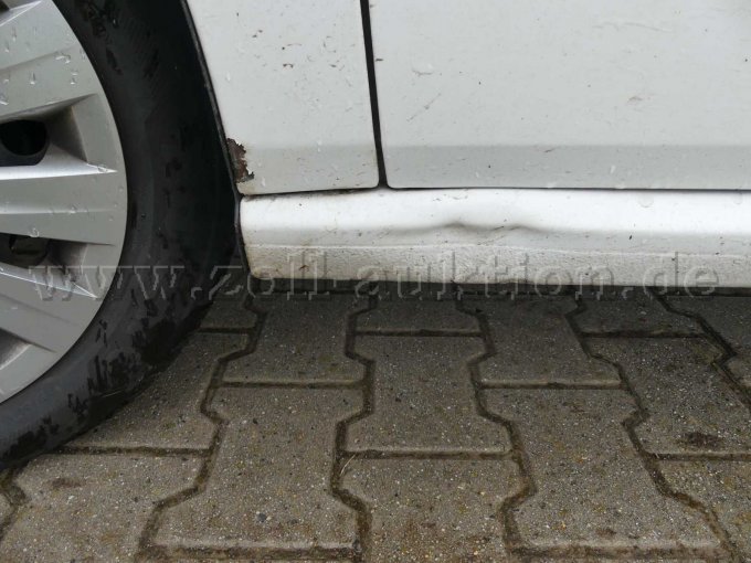 Rostansätze und Schäden Schweller