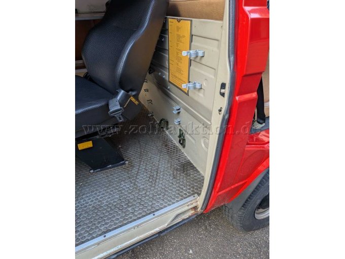 Rostbefall Schiebetür