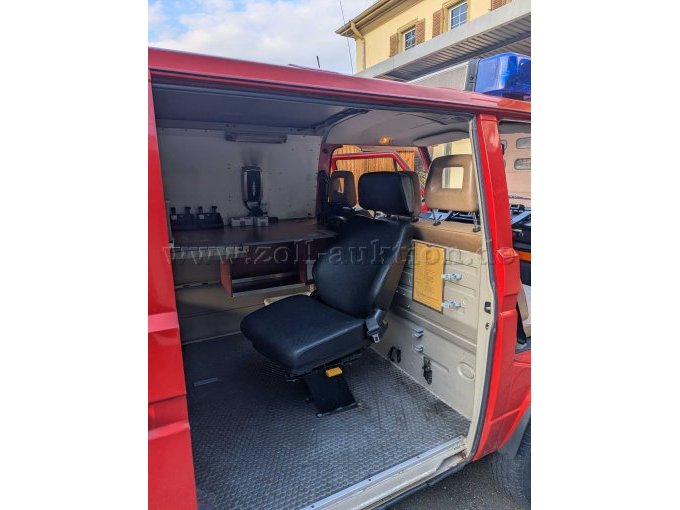 Trennwand Fahrer und Geräteraum