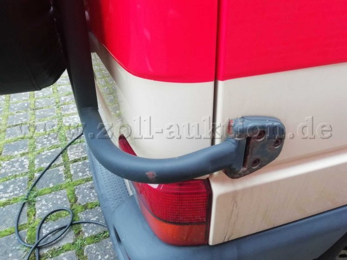 Korrosion Ersatzradhalterung