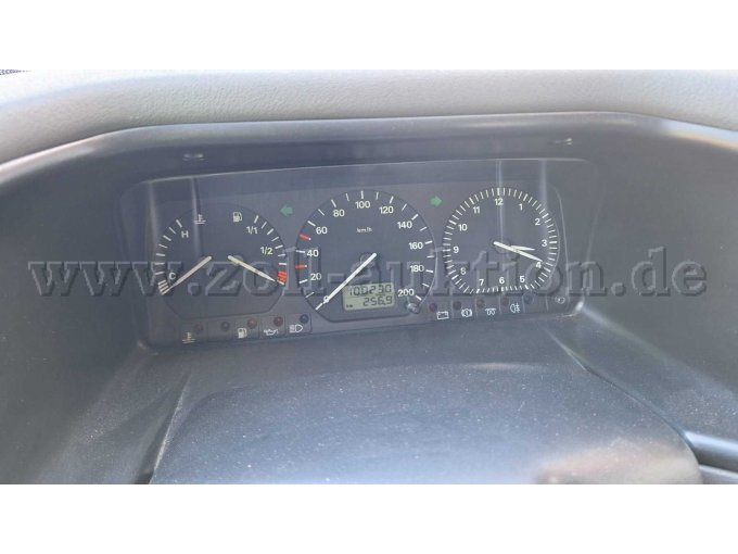 Kilometerstand und Tacho