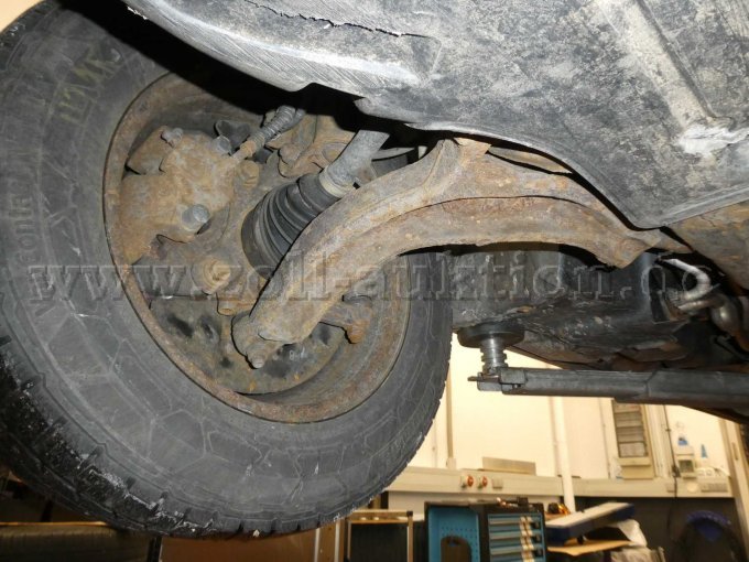 Achsaufhängung vorne