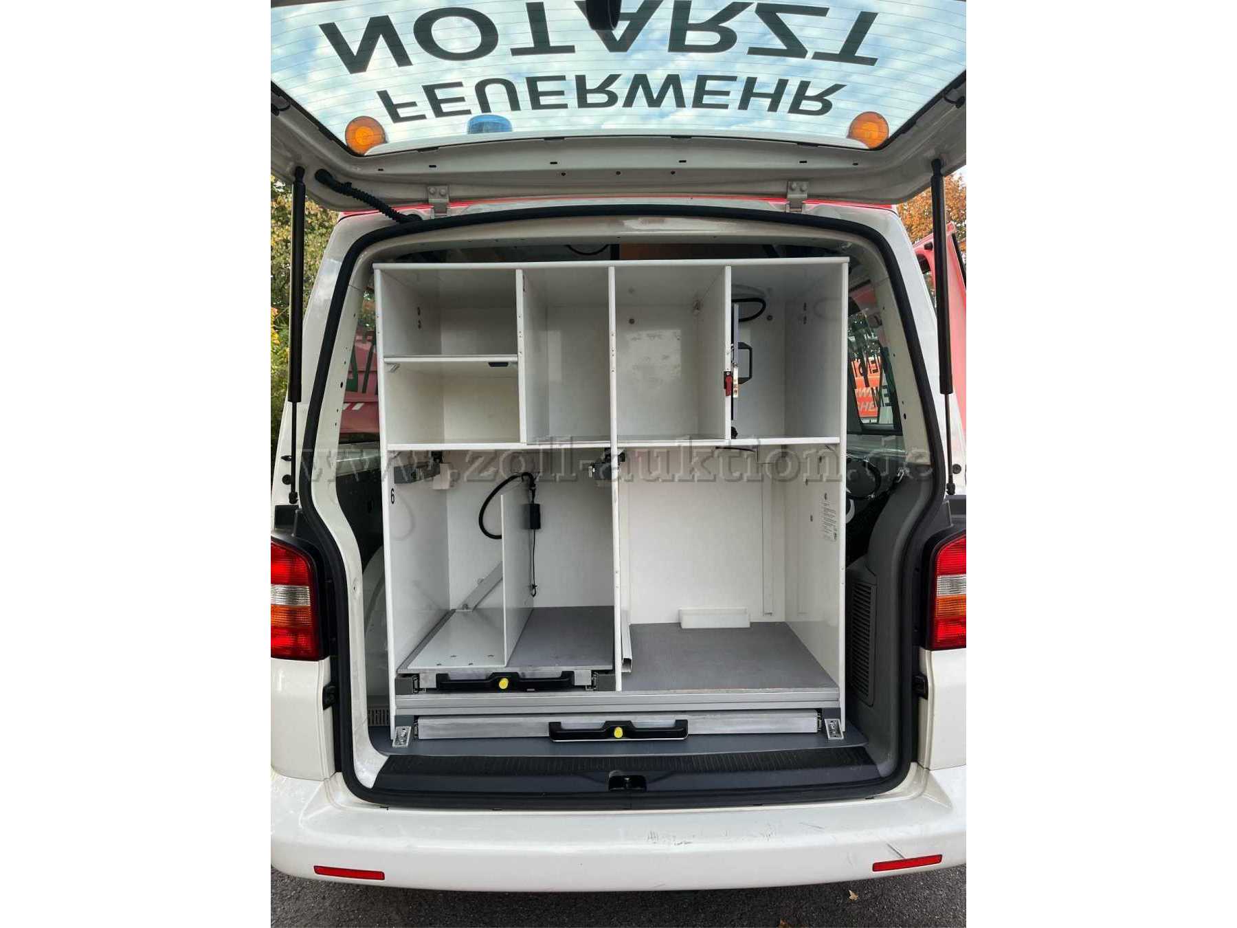 Ansicht Innenausbau hinter der Heckklappe