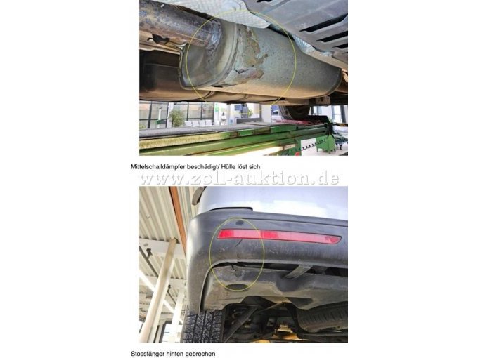 B 1156

Mittelschalldämpfer beschädigt

Stossfänger hinten gebrochen