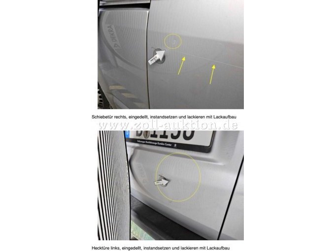 B 1156

Schiebetür rechts, eingedellt

Hecktüre links, eingedellt