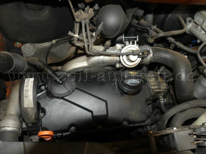 Detailansicht Motor