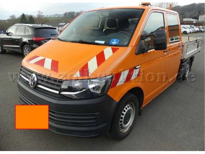 1 Volkswagen T6 2.0 TDI Pritsche, DoKa 4Motion – foto 2 – kavel bij Zoll-Auktion, Gerolstein