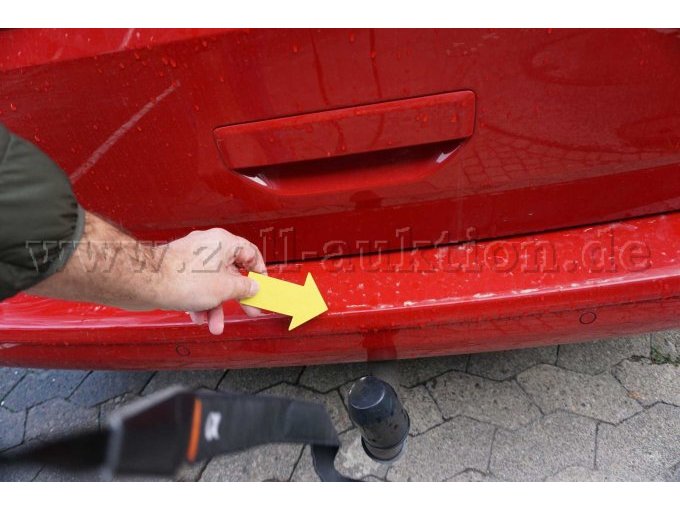 Stoßstange hinten, Kratzer