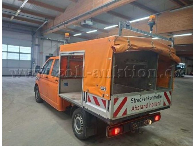 1 Volkswagen T6 Transporter met laadbak (SF) (05.2015–2019) – foto 3 – kavel bij Zoll-Auktion, Pforzheim