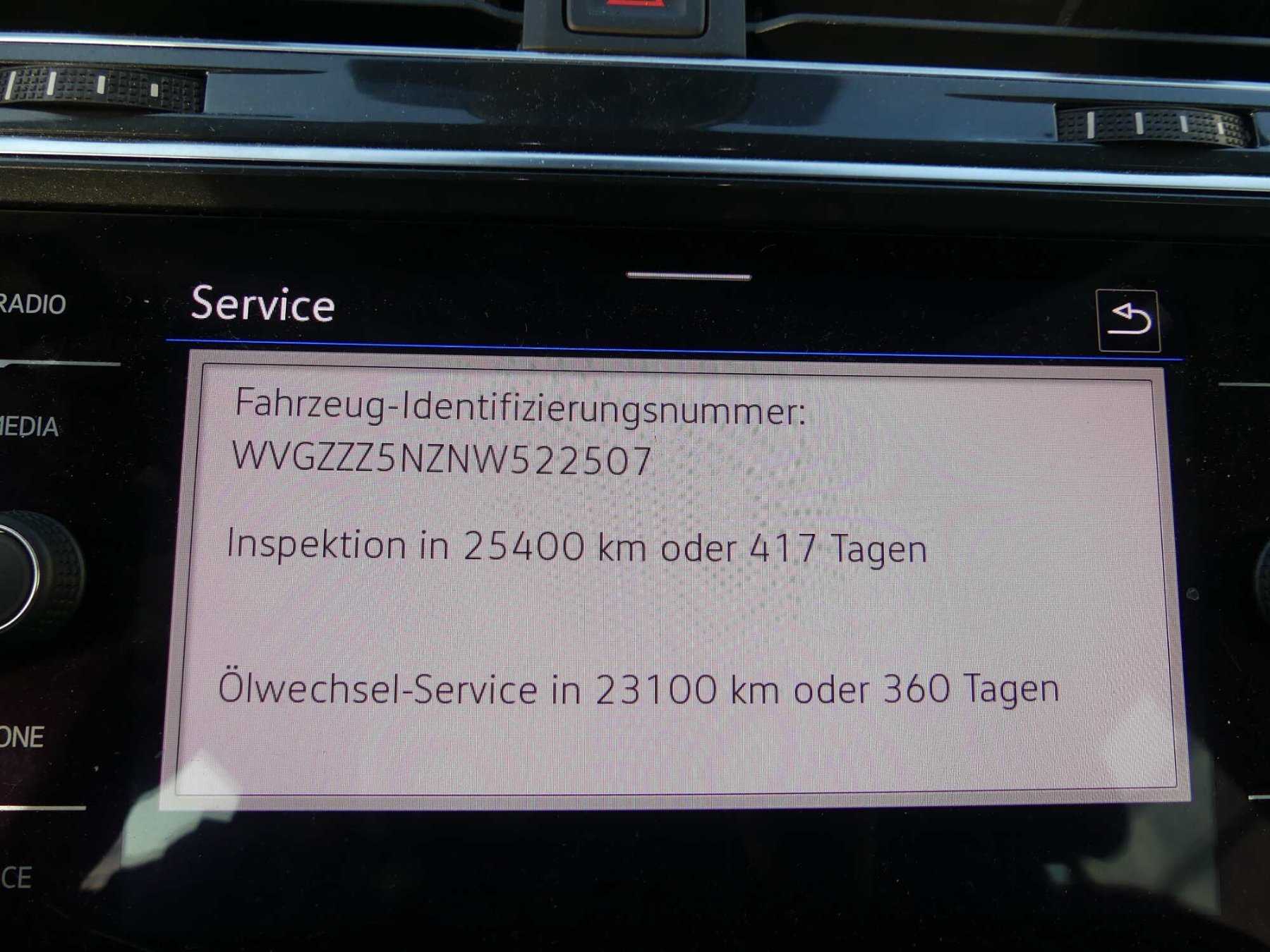Serviceinformation vom 22.01.2025