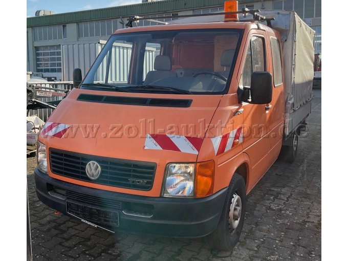 1 Volkswagen Transporter (2D) LT 35 Pritsche mit Spriegel und Plane – foto 2 – kavel bij Zoll-Auktion, Detmold