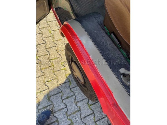 Verschleiss Einstieg Fahrer
