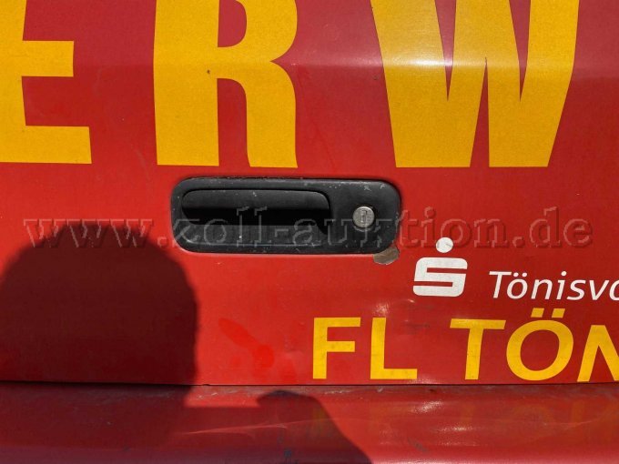 Lackschaden und Delle Kofferraumgriff