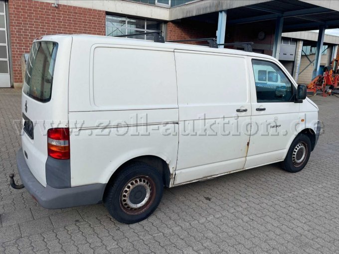 1 Volkswagen Transporter T5 bestelwagen 1,9 diesel – foto 5 – kavel bij Zoll-Auktion, Speyer