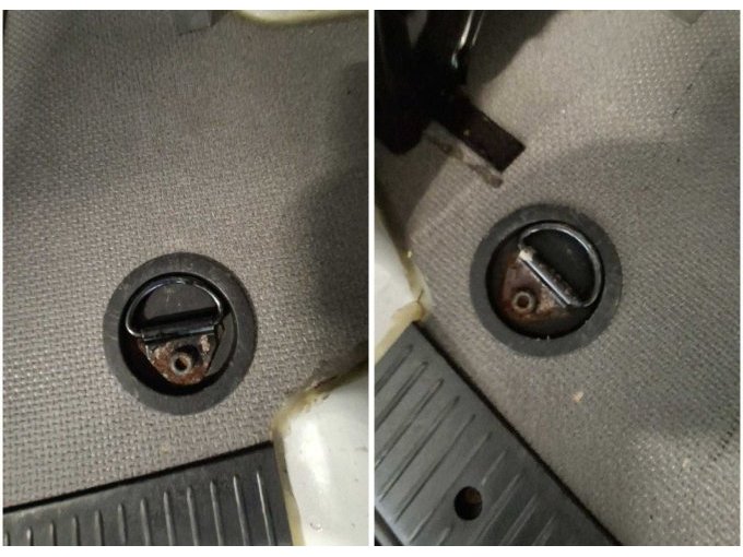 Verankerungen Ladefläche