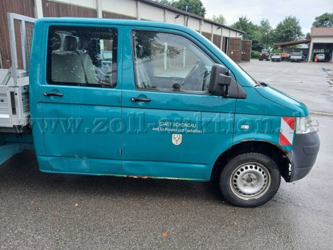 1 Volkswagen VW T 5 Transporter met laadbak – foto 7 – kavel bij Zoll-Auktion, Schongau