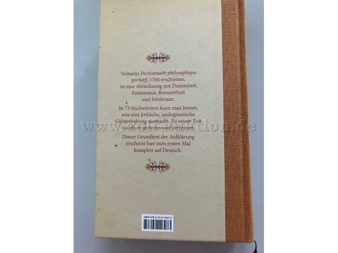 Hardcover hinten mit kleinen Flecken