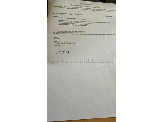 Datenbestätigung II