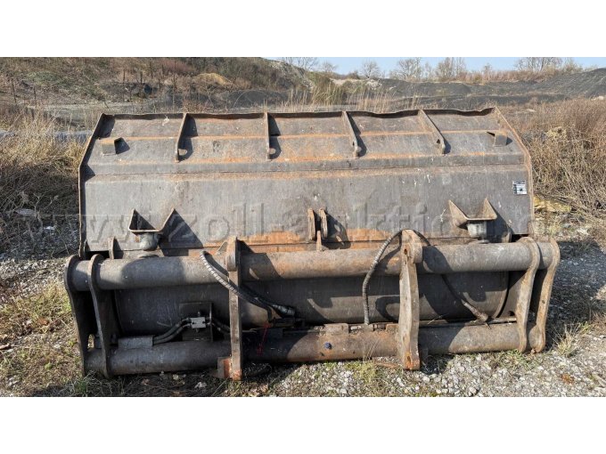 Ansicht Hochkippschaufel hinten