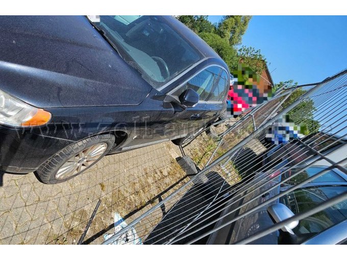 Frontansicht Fahrer