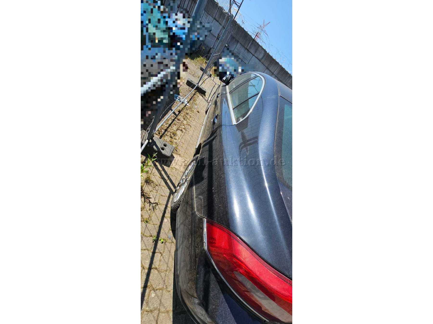 Heckansicht Fahrer