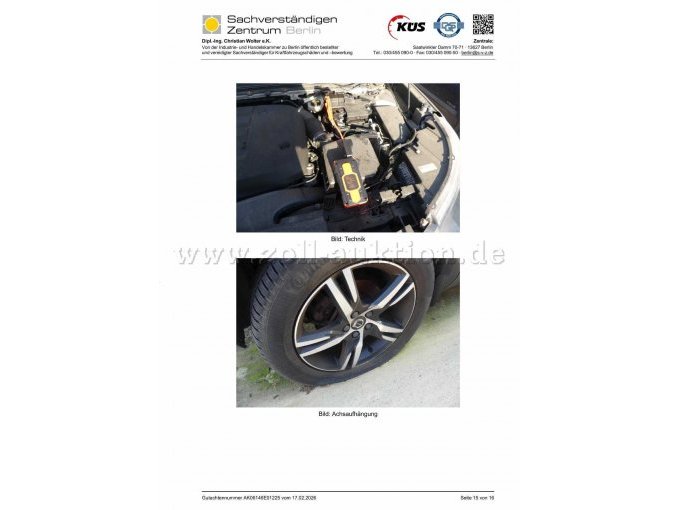 Technik und Achsenaufhängung