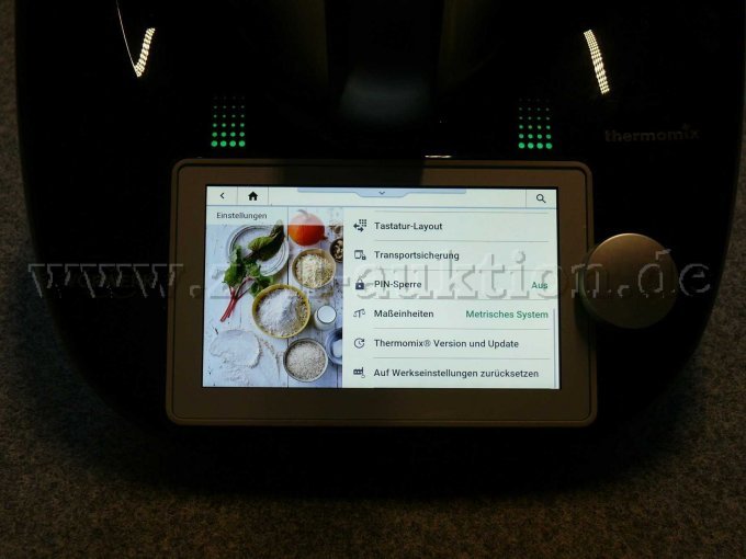 Thermomix TM6, Display keine PIN Sperre