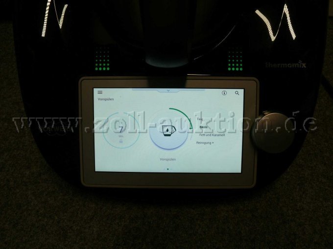 Thermomix TM6, Display Vorspülen