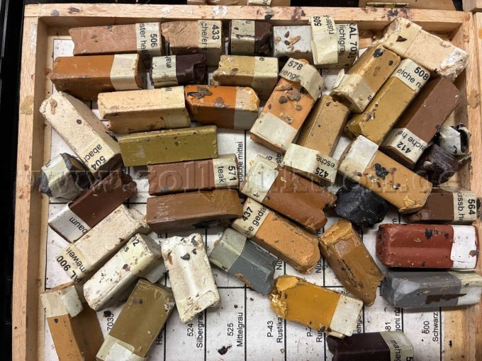 Holzwachsstangen Detailansicht 2