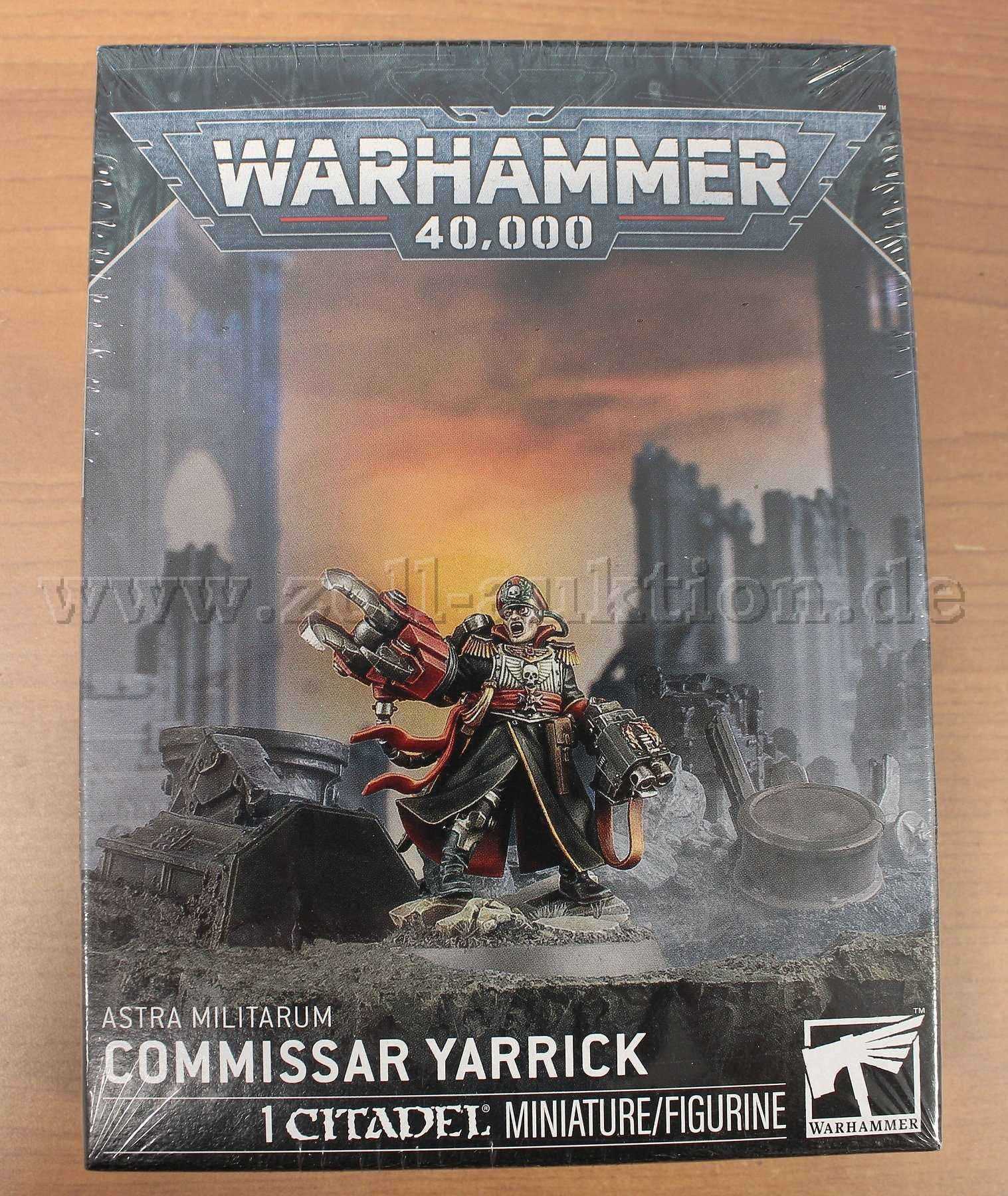 1 WARHAMMER 40 000 Astra Militarum COMMISAR YARRIK