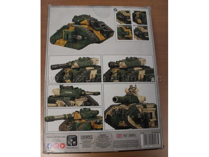 1 WARHAMMER 40.000 Astra Militarum LEMAN RUSS gevechtstank Leman Russ – foto 2 – kavel bij Zoll-Auktion, Aachen